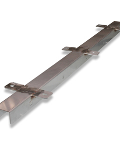 Front profile SST for PVC panel 51mm